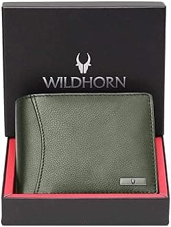 unisex-adult Leather Wallet for Men Bi-Fold Wallet