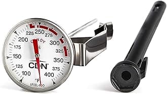 CDN Candy Deep Fry Thermometer, Stainless steel, Silver, 1 EA