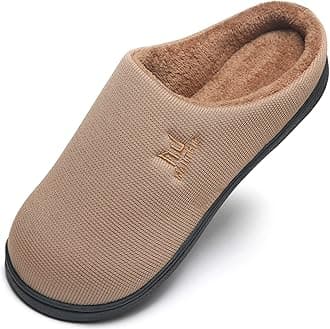 MAIITRIP Men's Cozy Memory Foam House Slippers Non Slip (Size:7-17)