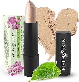 Jicama : Botanical Lipstick (JICAMA) - Natural, Organic, Moisturizing, Non toxic, Long lasting - Vibrant Color that's Good for your Lips!