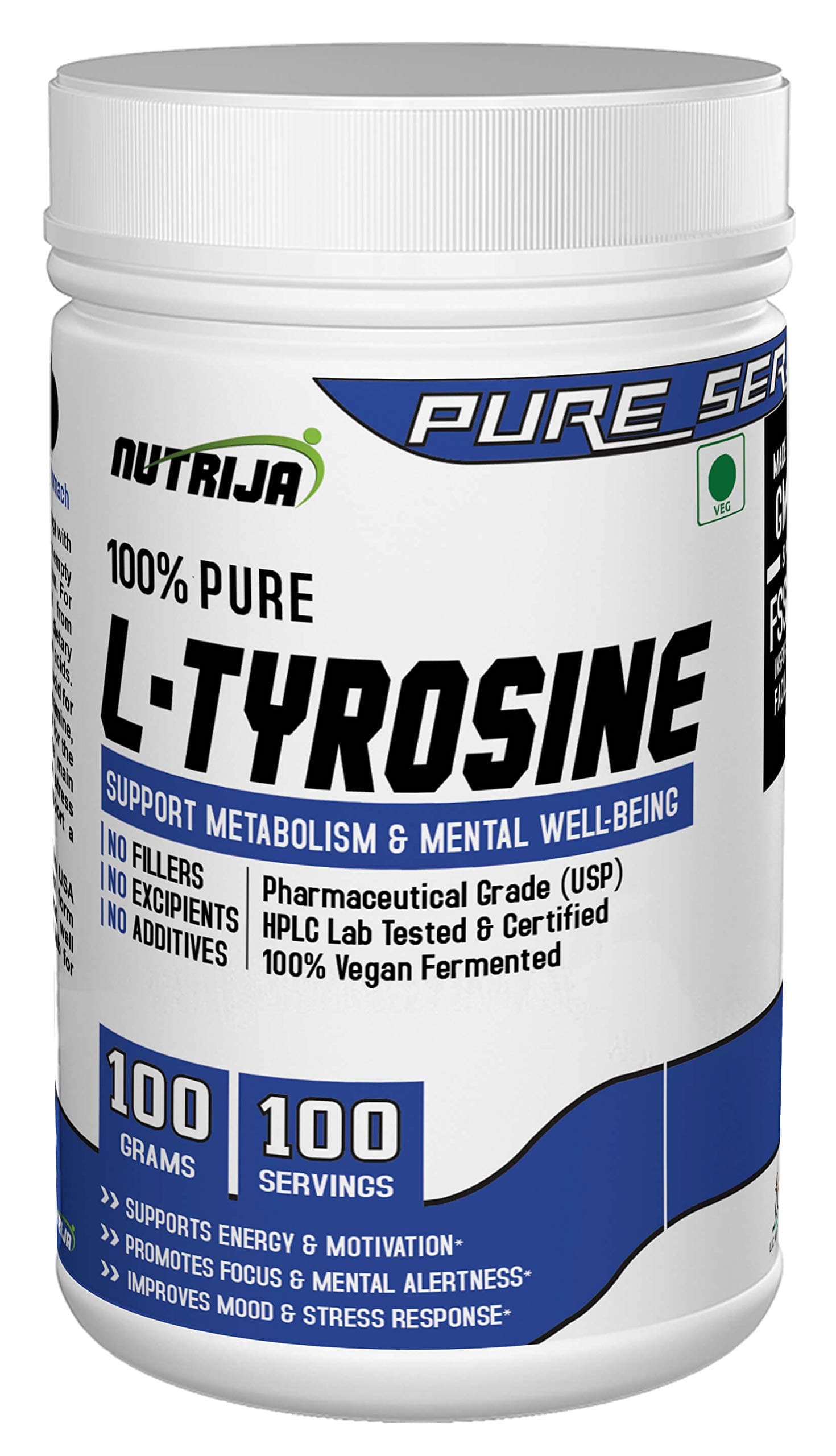 Nutrija-L- Tyrosine 100 grams