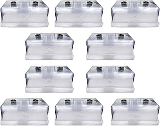 7 Inch Propagation Dome - 100 Pack Humidity Vented Domes – Plant Growing Dome for Seedling, Germination, Soil & Hydroponic Horticulture