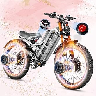 eAhora 2026 Romeo Pro 3/2 50-46Mph Electric Bike for Adults 5600W/4000W/2500W Dual Motor Ebike 60V/80Ah 52V/70Ah Long Range Fat Tire Full Suspension Electric Mountain Bicycle