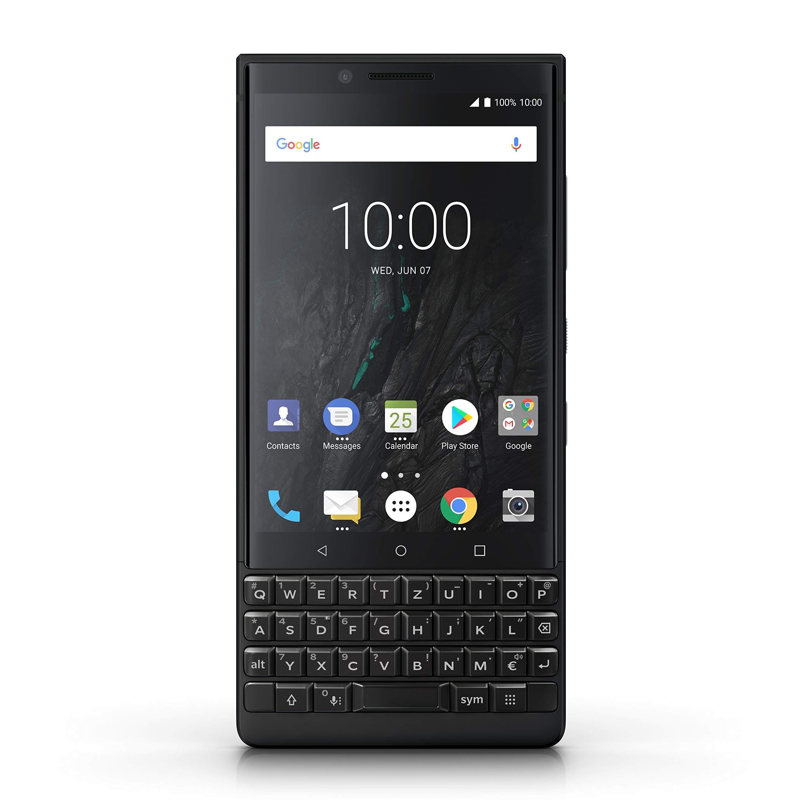 Blackberry Key2 64GB Single-SIM Display, Android 8.1, Octa-Core, 12MP+12MP Dual] - QWERTZ - black