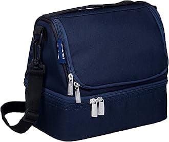 Wildkin Whale Blue Two Compartment Lunch Bag
