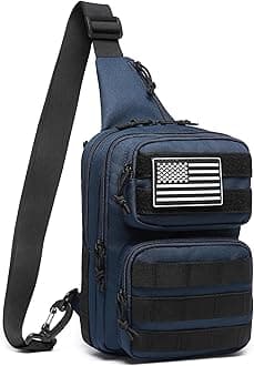 Tactical Crossbody Bag for Men - Durable Sling Bag with Cross Body Design EDC Shoulder bag