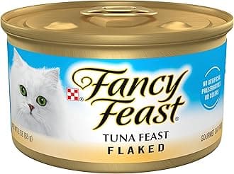 Purina Fancy Feast Canned Cat Food Flaked Tuna 3Oz Case(24)