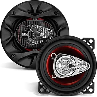 BOSS Audio Systems CH4230 Chaos Exxtreme Series 4 Inch Car Door Speakers - 225 Watts (per pair), 3 Way, Full Range, Sold in Pairs, Bocinas Para Carro