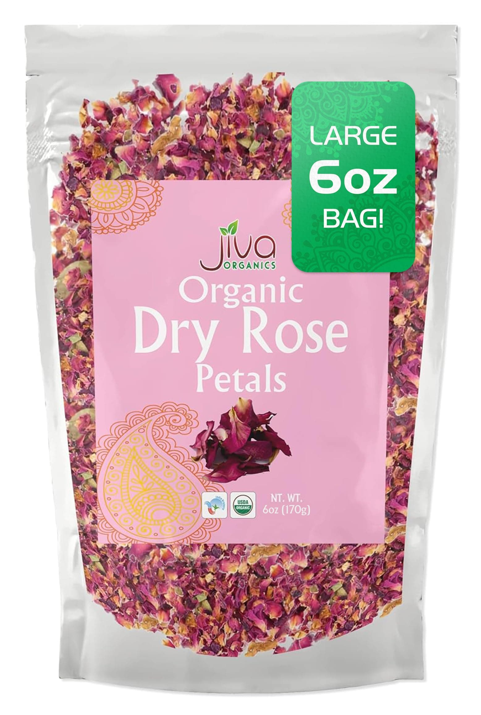 Organic Dry Rose Petals