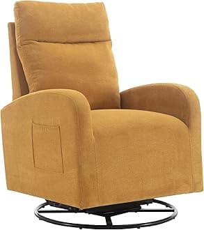 Yellow Swivel Glider