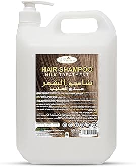 – La Parisienne Premium Luxury Shampoo, For Hairfall rescue, Dandruff and frizzy hair, Nourishes, Repair & Shine, Long and Lifeless Hair, Dream Lengths, Paraben Free, For Men and Women - (Milk, 5 Liter)
