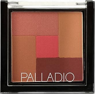 Palladio 2-In-1 Mosaic Blush & Bronzer (Pink Truffle) - Silky Smooth Pressed Powder With 5 Blendable Shades From Shimmering Pinks To Golden Browns, Rich Pigment, Flawless Finish, Vegan & Cruelty-Free