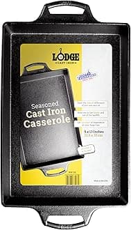 Lodge Cast Iron Casserole Pan