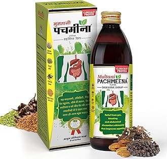 Multani Pachmeena Digestive Syrup - 300 ml (Pack of 2)