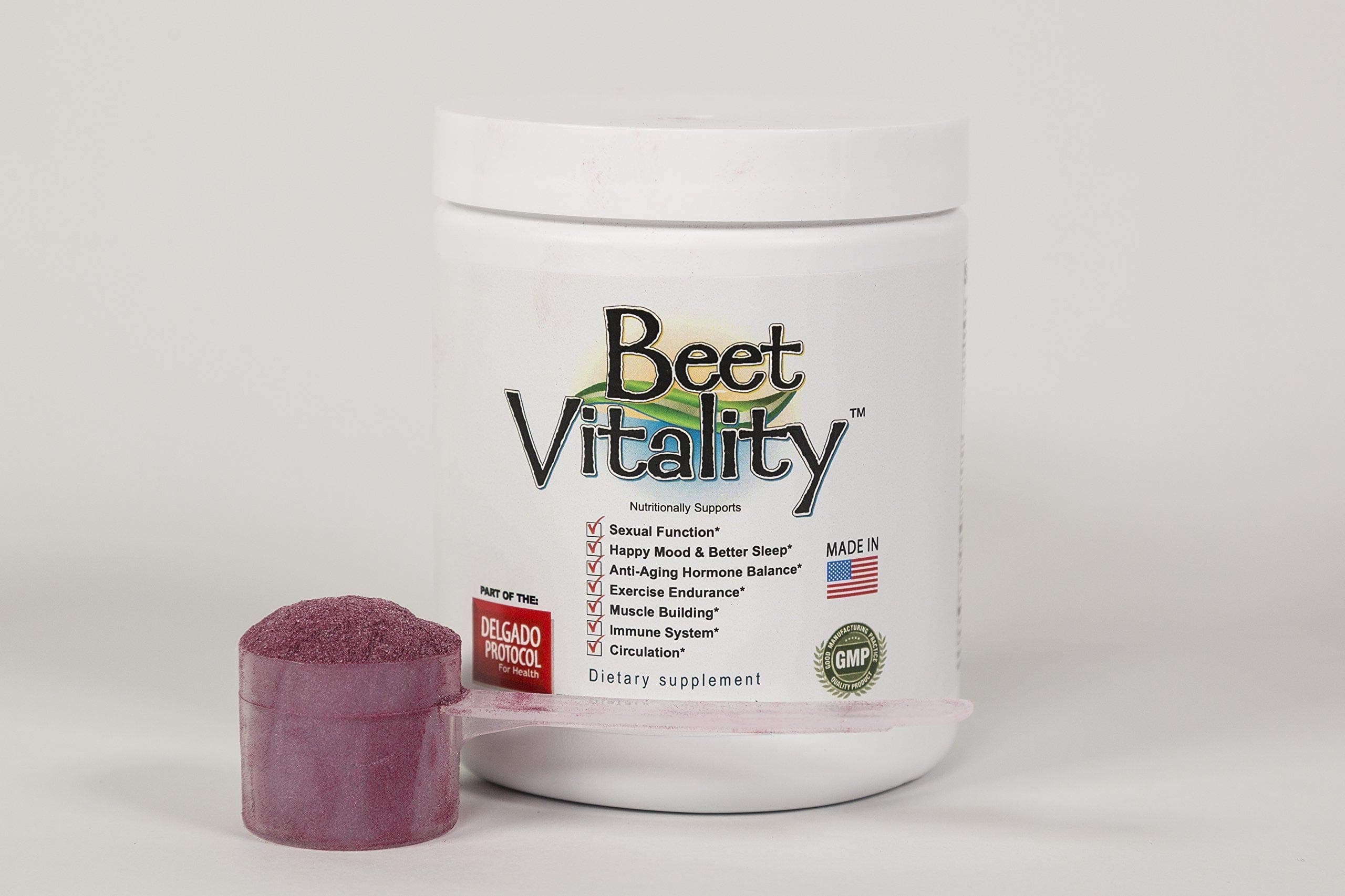 Beet Vitality - Amino Acid Complex - Beetroot Powder - Energy, Circulation, Performance (300 Grams)