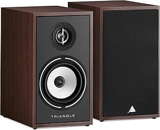 triangle HiFi Bookshelf Speakers - Borea BR02, Walnut, Pair