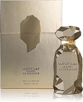- MAHD AL DHAHAB Luxury Unisex Perfume - Dazzling Citrus & Amber Oud Essence - 100ml Eau de Parfum - All-Day Luminosity - Signature Blend of Contrasts(MAHD AL DHAHAB)