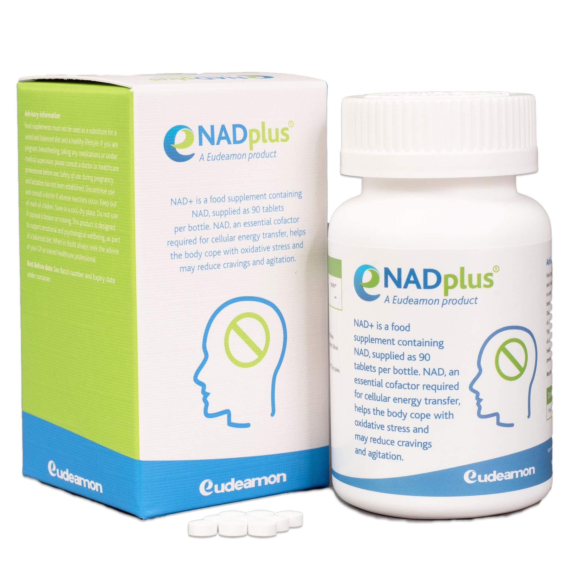 NAD Plus for Mental Performance | Supplement Your Diet | 90 Tablets | Suitable for Vegetarians