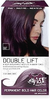 Splat Double Lift Permanent Hair Dye Kit (Violet Vibes)
