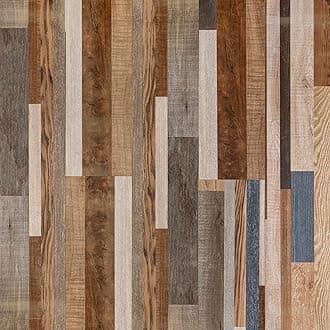 FLOREXPVinyl Flooring - Lino Flooring,Peel and Stick Floor Tiles Self Adhesive Vinyl Flooring,2.0mm 10cm×15cm 1 Piece Enviornmentally Friendly for Kitchen Bathroom Office (Multi Colour Sample)