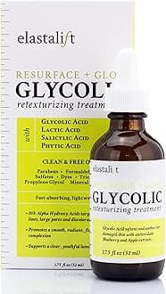 Elastalift Resurfacing Glycolic Acid Peel. Anti-Aging Dark Spot Corrector Facial Peel Reduces Enlarged Pores, Minimizes Fine Lines, Evens Skin Tone Exfoliating Chemical Peel , 1.75 oz.