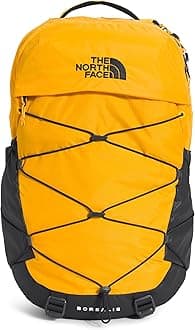 The North FaceBorealis Commuter Laptop Backpack - PFAS Free, Summit Gold/TNF Black-NPF, One Size