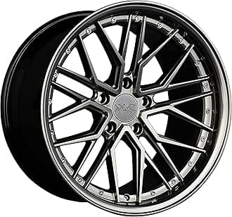 XXR WHEELS 571 18 X 8.5 BOLT PATERN 5-112, Offset: 35 Chromium Black 73.1mm Hub bore