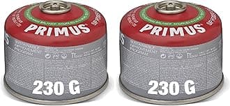 – Primus Camping Gas Canister - Standard Threaded Gas Canisters for Camping Stove - Mix of Isobutane & Propane Gas - EN417 Gas Cartridge for Camping Stove