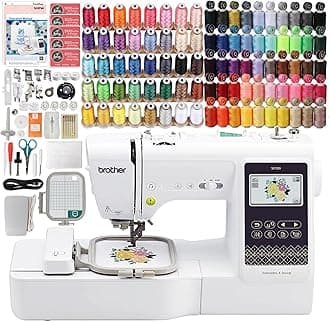 Brother SE700 Embroidery & Sewing Machine with 90 Spools & Accessories