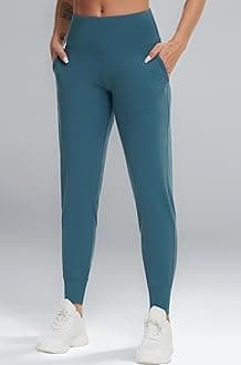 THE GYM PEOPLE Women's Joggers Pants Lightweight Athletic Leggings Tapered Lounge Pants for Workout, Yoga, Running