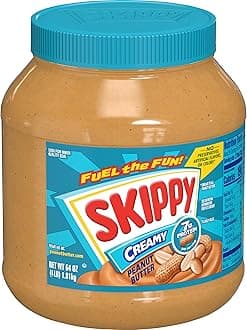 Peanut Butter, Creamy, 7 g protein per serving, 64 oz (Packaging May Vary)