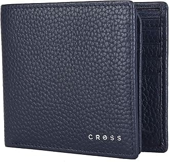 Navy Men's Wallet Stylish Genuine Leather Wallets for Men Latest Gents Purse with Card Holder Compartment (AC1288799_3-5)