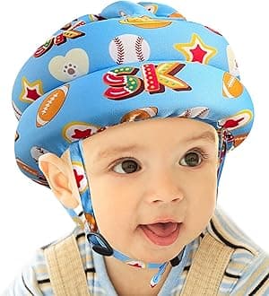 Simply Kids Baby Helmet for Crawling Walking I Baby Head Protector No Bumps and Soft Cushion Infant Baby Safety Headguard for Learning to Walk I Toddler Helmets 1-2 Years Old, 6-12 Months
