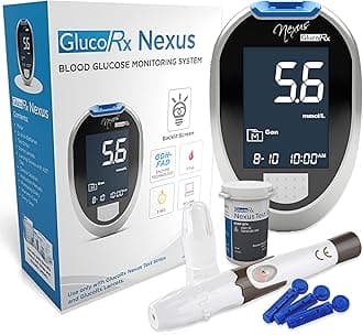 GlucoRX Nexus Blood Glucose Monitoring System by GlucoRx