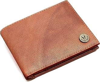WildHorn Olive Leather Men's Wallet (WH2050), TAN ANTIQUE, Classic