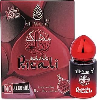 Al-Nuaim Tohfa Series |Mushk Rizali |Alcohol Free |Attar Roll On |Luxury Scent with Long Lasting Fragrance For Men & Women |6ml