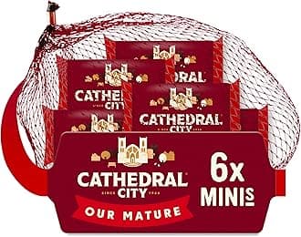 Cathedral City Mini Mature Snack Cheeses 6 x 20 g