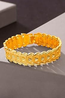 Bracelets for Men and Boys Fashion Bracelet for Men |Silver Toned Durable Stainless Steel Chain Bracelet for Men | Birthday Gift for Men and Boys Anniversary Gift for Husband