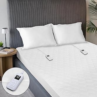 Sunbeam Restful Quilted Water Resistant Heated Mattress Pad - Queen