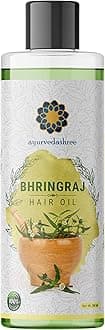 Bhringraj Hair Oil 6.76 fl oz, with Bhringraj Oil, Amla Extract, Kalonji Oil, Seasme Oil, Avacado Oil, Walnut Oil, Thyme Oil, Jajoba Oil, Grape Seed Oil & Coconut Oil 200 ml