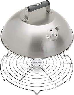CGWM-083 Bonus, 12.25" Melting Dome and Wire Rack, Stainless Steel