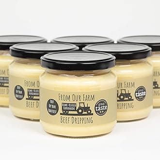 From Our Farm Grass Fed Beef Dripping - 100% British Beef Tallow Case of 6