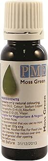 PME 100% Natural Food Colouring - Moss Green 25 g