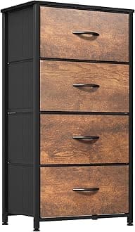 YITAHOME Dresser with 4 Drawers - Fabric Storage Tower, Organizer Unit for Bedroom, Living Room, Hallway, Closets