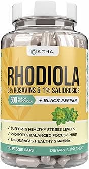 DACHA Rhodiola Rosea + BioPerine