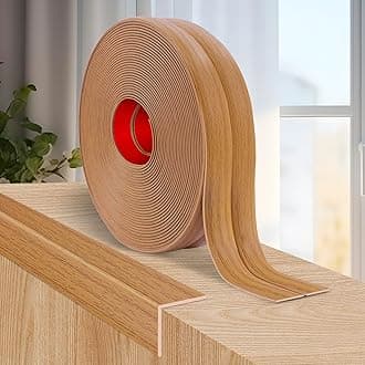 - Flexible Wall Corner Protector Moulding Trim Peel and Stick Wall Corner Guards Edge Protector Self Adhesive Molding Trim Strip for Edge Ceiling (Light Brown Wood Grain, 2.4 in x 10 Ft)