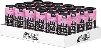 Applied Nutrition ABE Pre Workout Cans - All Black Everything Energy + Performance Drink, ABE Carbonated Beverage Sugar Free with Caffeine (Pack of 24 Cans x 330ml) (Fruit Candy)