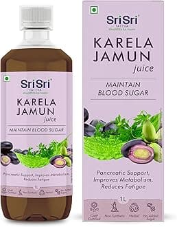 Sri Sri Tattva Karela Jamun Juice -1000 ml Liquid