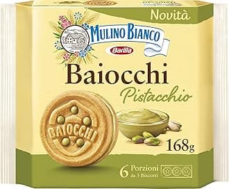 Biscuits, Pistachio Cream Filled, 168g