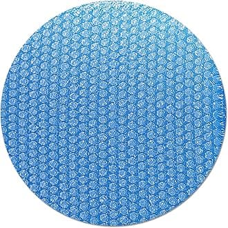 Solar Pool Cover Rectangle, Swimming Pool Covers For Above Ground Pools, Thermal Cover Hot Tub Round Insulated, Pool Cover Thermal Heater Dust Cover For Garden Inflatable Paddling Pool (φ183CM)